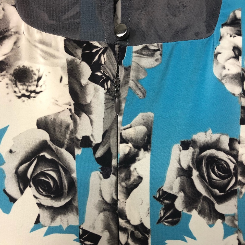 Anthro Yoama Baraschi Printed Floral Tunic Dress - Picture 6 of 8